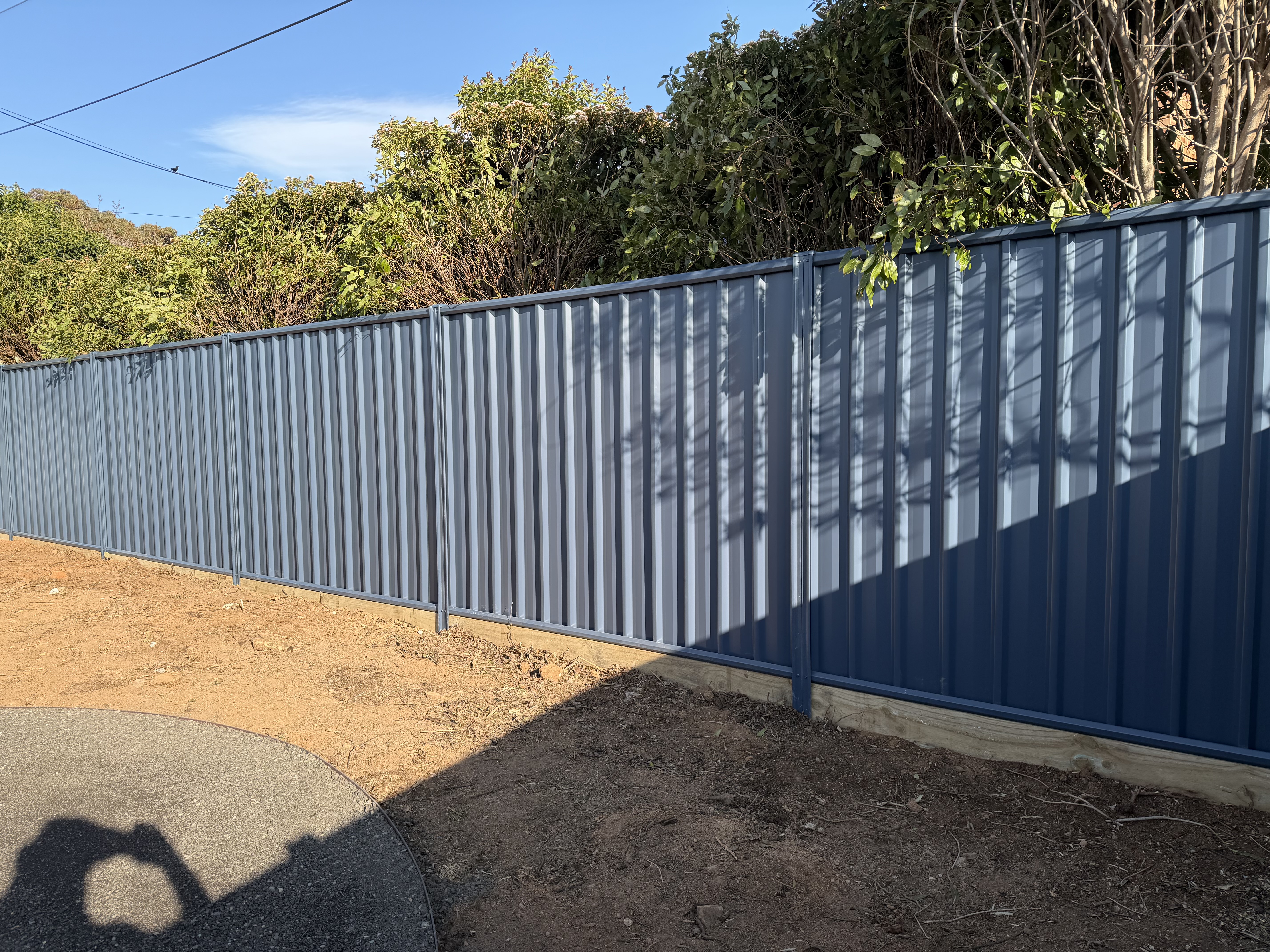 Colorbond fencing
